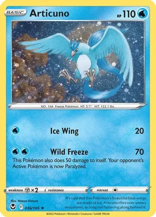 Articuno - 036/195 - Cosmos Holo